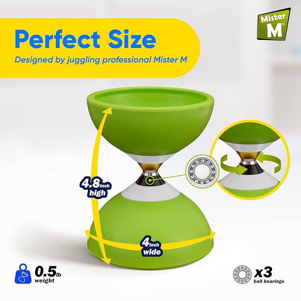 ジャグリングディアボロ セット Amazon.co.jp: Mister M | 究極のディアボロジャグリングセット